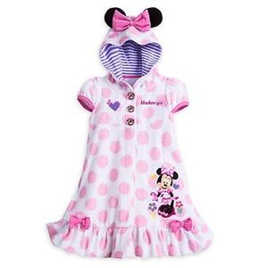 Disney store Minnie Mouse swim coverup size 4